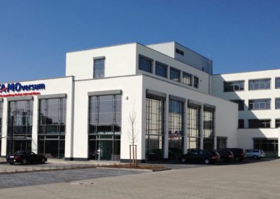 0929 – Neubau eines Bürogebäudes mit Ausstellungsräumen – FAMO