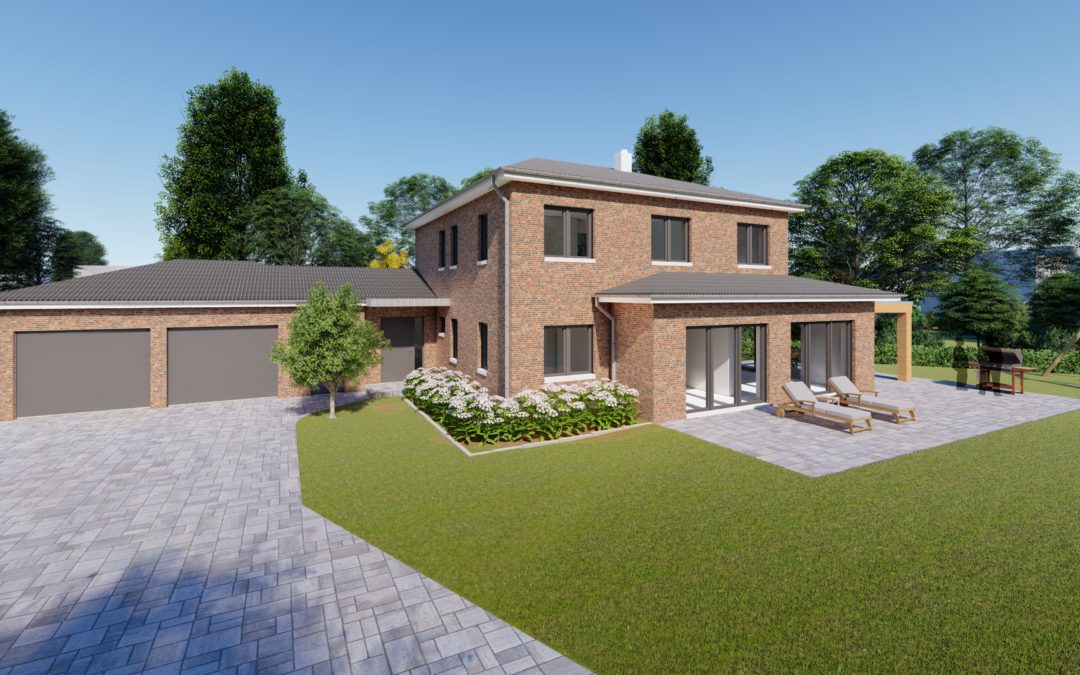 1715 – Neubau eines Einfamilienhauses mit Garage